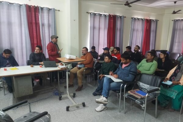 एनीमिया मुक्त भारत कार्यक्रम के तहत जिला स्तरीय एक दिवसीय प्रशिक्षण
