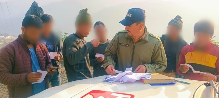 उत्तरकाशी पुलिस का सत्यापन अभियान लगातार जारी