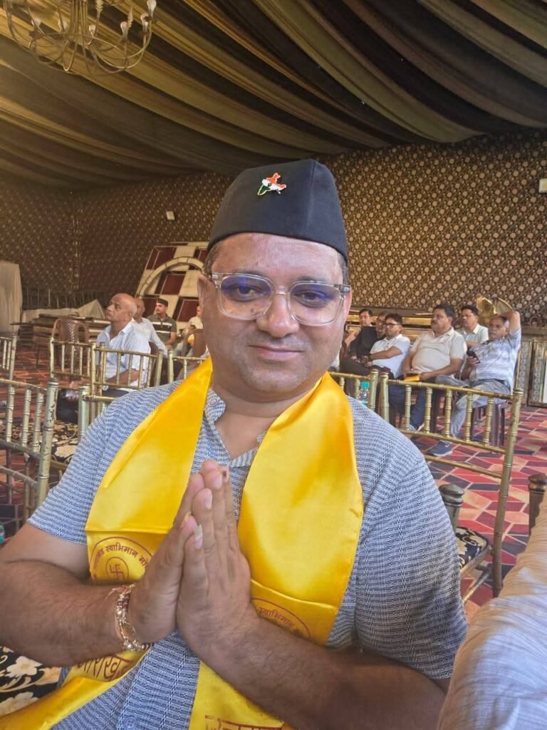 उत्तराखंड स्वाभीमान मोर्चा का विस्तार विनोद राणा को प्रतापनगर विधानसभा की जिम्मेदारी