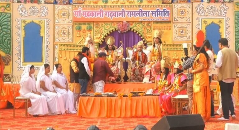 दिव्या रामलीला का भाव आयोजन भटवाड़ी के कलाकारों को मिल रहा है उनकी कला का उचित स्थान