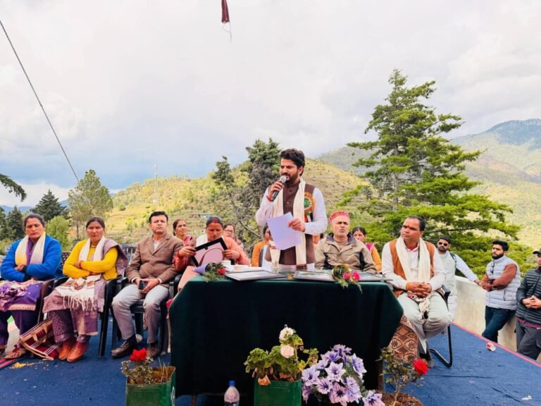 न्याय पंचायत बड़ेथ,श्रीकालखाल में बहुउद्देश्यीय शिविर का भव्य एवं सफल आयोजन