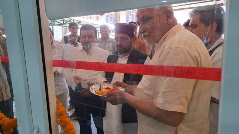 उत्तरकाशी जिला अस्पताल में स्वास्थ्य सुविधाओं को मजबूत करने की दिशा में बड़ा कदम